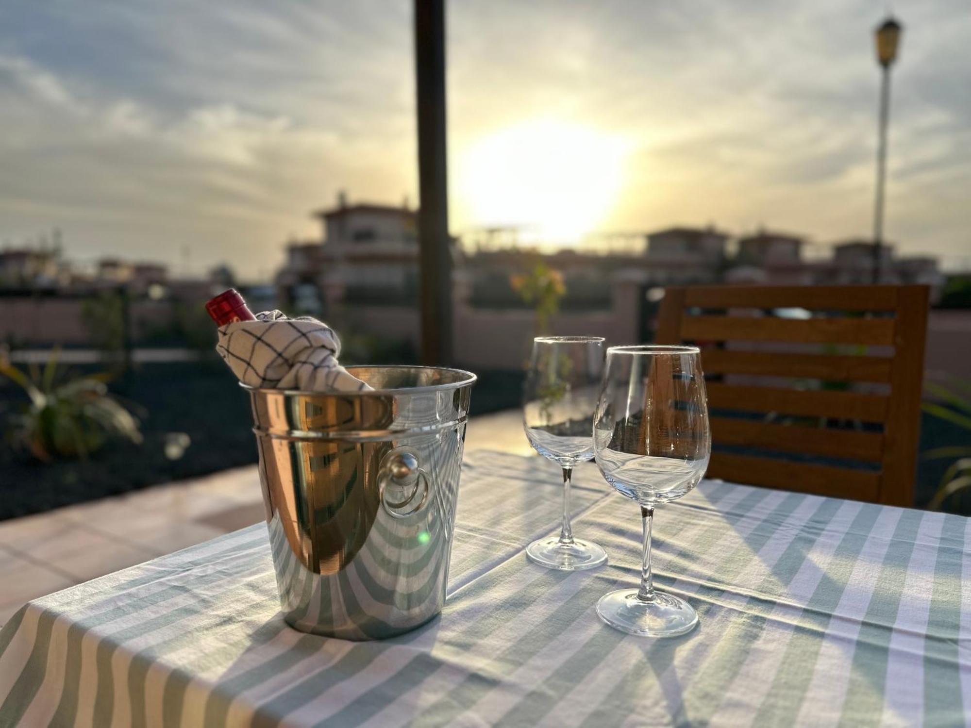 Villa El Rincon De Carmen Lajares Esterno foto